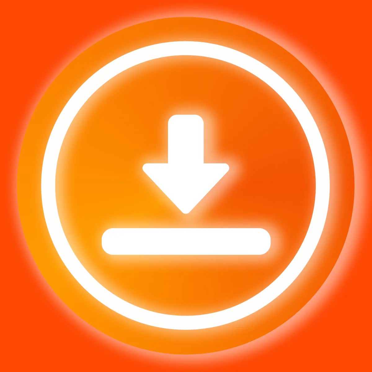 App illustration showing digital product delivery card